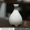 Jarro Pequeno de Cerâmica para Vinho para Uso Doméstico, Conjunto de Vinho Selado para Vinho Amarelo e Vinho de Frutas, Garrafa de Vinho Vazia Meia Libra Antiga Estilo Antigo Personalizada