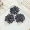 Flor de tecido artificial DIY acessórios de cabelo acessórios para cocar corsage semiacabado flor para sapato acessórios de vestuário flor para chapéu atacado