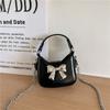 Bolsa de Mão Infantil com Laço para Meninas 2025 Nova Tendência Moda Estilo Coreano Nicho Bolsa de Ombro Bolsa Transversal de Alto Padrão