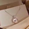 26 Collares Nuevos de Perlas Akoya Tianyu Zhenduo, Aretes de la Princesa Diana, Cadena para Clavícula, Plata de Ley 925 en Todo