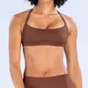 Sujetador Deportivo Dfyne de Doble Tirante Transfronterizo Secado Rápido Top para Correr al Aire Libre Fitness Espalda Bonita Sujetador de Yoga para Mujer