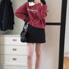 Falda Corta de Traje Gris de Cintura Alta con Corte en A Primavera y Verano 2024 Nuevo Estilo Coreano Slim y Versátil Juvenil Versátil