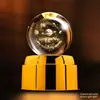 Luz Noturna de Planeta com Bola de Cristal Giratória Enfeites Criativos para Mesa Artesanato Feng Shui Presentes para Professores Novos Produtos Transfronteiriços