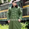 Abrigo de Algodón Verde Invierno Engrosado Largo Seguridad Algodón Abrigo Almacén Frío Protección Frío Suministros Protección Laboral Ropa de Trabajo Abrigo de Algodón Noreste