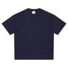 Verão 300g Heavy Thickened Xinjiang Cotton T-shirt Shoulder Tide Marca oversize Crewneck manga curta neutra T-shirt Impressão
