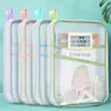 Bolsa de Clasificación de Asignaturas Bolsa de Archivo de Malla Transparente Cremallera Apertura Grande Bolsa de Mano para Estudiantes para Libros Uso para Exámenes Bolsa para Tutorías