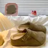 Sandálias Birkenstock de Solado Grosso para Mulheres 2026 Novo Estilo Outono Aumentadoras de Altura Fechadas Meio Chinelos para Mulheres Casuais para Calçar em Qualquer Lugar para Mulheres