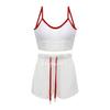 [4 colores] estilo ins Corea del Sur Dongdaemun nuevo color liso material de toalla camisola cintura elástica traje de baño pantalones de playa para mujer
