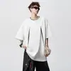 Novas Camisetas de Verão Soltas com Design de Manga Curta, Roupas Versáteis Casuais da Moda Tendência para Homens Bonitos