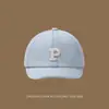 Gorro de Bebé Estilo Primavera y Otoño Gorra de Béisbol de Mezclilla Gorra de Béisbol de Ala Corta para Bebé Estilo Coreano Simple Versátil Sombrero para el Sol Moderno