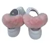 Zapatos de Cueva con Forro de Polar para Mujer Invierno Acolchados Cálidos de Terciopelo Suela Gruesa Antideslizante Forro de Otoño e Invierno Para Usar por Fuera Zapatos de Cueva con Pelo