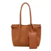 Bolsa tote grande de material fosco 2026 nova moda simples casual estilosa estilo coreano bolsa de ombro bolsa de axila