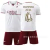 2627 Conjunto de Camiseta del Arsenal Premier League Trofeo del Campeonato Edición Conmemorativa Local y Visitante Gunners Fútbol Tejido de Secado Rápido