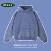 Nuevo Sudadera con Capucha Pesada Lavada Vintage 500G Marca de Moda Americana Retro Unisex Tie-Dye Holgada