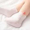 Calcetines de bebé verano finos transpirables de malla calcetines de tubo corto para bebé dibujos animados al por mayor 0-6 meses 1-3 años