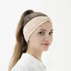 Faixa de Cabeça Esportiva de Yoga Europeia e Americana de Alta Elasticidade, Faixa de Cabeça Alargada, Faixa de Cabeça Colorida Doce, Faixa de Cabeça Absorvente de Suor para Corrida e Ciclismo, Faixa de Cabeça Feminina