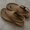 Sandálias Romanas de Clipe com Temperamento Retrô de Nicho Femininas 2025 Primavera Novas Chinelos Casuais em Estoque Atacado