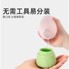 Mini Botella Dispensadora de Crema Facial de Silicona, Botella Vacía de Muestra para Crema de Ojos, Crema para Mascarilla Facial Portátil de Viaje, Silicona de Grado Alimenticio