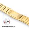 Para Apple Watch iwatch765 fivela original oficial 1:1 pulseira de metal de aço inoxidável destacável com botão de contas