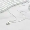 Collar para Mujer Marca Coreana de Nicho coldf Collar con Etiqueta Irregular Cadena de Plata Refrescante de Alto Grado Cruz