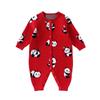 Roupas de Ano Novo para Bebê, Roupas de Inverno, Roupas de Ano Novo para Bebê de Lua Cheia e 100 Dias, Macacões de Tricô de Inverno para Recém-nascido de Ano Novo