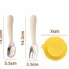 Prato Infantil Dividido de Aço Inoxidável 316 com Desenhos Animados, Design Aprofundado para Uso Doméstico, Prato para Comida Complementar de Bebê, Estilo com Ventosa, Louça Antiderrapante