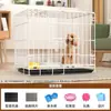 Gaiola para cachorro Teddy cães pequenos, gaiola de metal dobrável para animais de estimação interna, gaiola protetora especializada para carro para gatos e cães, cercadinho para animais de estimação