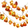 Decoração de Ano Novo Luz de Atmosfera Festival da Primavera Bênção de Ano Novo Lanterna com Caractere Pequenas Luzes Decorativas Ano do Cavalo Sem Instalação Necessária Luz Decorativa Suspensa para Atmosfera