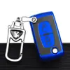 Estuche especial para llave de coche Dongfeng Peugeot modelo antiguo 307 logo 308 estuche para llave 207 hebilla de funda protectora para control remoto