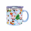 Caneca com alça mais vendida internacionalmente, nova, 14oz, caneca térmica de aço inoxidável 304 com alça, personalizável e estilosa