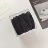 Lazo para coleta alta simple para mujer, alta elasticidad, duradero, no daña el cabello, accesorio para el cabello de primavera/verano