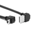 Cable de Datos USB Codo a Macho para Girar Mini Codo Izquierdo Usb2.0 Cable de Extensión de Carga Personalizado Cable de Carga al por Mayor