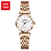 Fábrica de Relógios Personalizada Fábrica Oem/Odm Comércio Exterior Relógio de Quartzo Transfronteiriço Oem Relógio Feminino Atacado Relógio Feminino