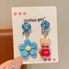 Pinzas para Orejas de Niños Sin Perforaciones, Aretes para Niñas, Pulseras, Collares, Aretes para Bebés Niñas, Accesorios Amigables con las Orejas de Dibujos Animados