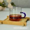 Taza pequeña de té al por mayor de fábrica, taza pequeña de café de alta temperatura, taza de vidrio Kung Fu, taza de té, regalo, hogar