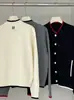 Cardigan de Lã Tricotado Estilo Novo Colégio Retrô para Mulheres, Jaqueta Baseball Color Block Solta para Mulheres, Outono e Inverno