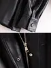 Roupas Femininas Estilo Europeu e Americano Transfronteiriças Outono 2026 Novo Estilo Gola Lapela com Cinto Casaco de Pele de Ovelha Corta-vento Tamanho Plus Top