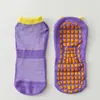 Venta Directa de Fábrica Calcetines de Malla para Trampolín Calcetines Antideslizantes Calcetines para el Suelo de Educación Temprana para Niños Calcetines Deportivos de Yoga Transpirables de Verano para Adultos