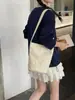 Nueva Bolsa Pequeña de Tela Lisa Casual para Mujer Primavera 2026, Bolso Bandolera Cruzado de Hombro Único, Bolsa de Viaje Ligera