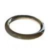 Pulsera de Ágata Calcedonia Gris Natural para Mujer, Pulsera de Jade Gris Champagne de Alta Transparencia Hielo, Jade Tipo Hielo, Disponible en Tiendas Físicas y Puestos Callejeros