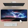 Mouse Pad Transfronteiriço Comércio Exterior E-Sports Gamer Resistente a Manchas Preto Personalizado Criativo Europeu Pad de Mesa