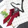 Frete Grátis Gravata Borboleta Estilosa, Flor de Gravata Estilo Academia Britânica, Acessório de Cor Sólida para Roupas Profissionais, Unissex Liga