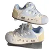 Zapatos Casuales Deportivos Blancos para Mujer 2026 Primavera y Verano Nuevo Estilo Punta Redonda Lindos y Originales Estudiante Versátil Zapatillas de Suela Blanda para Mujer
