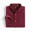 Camisa de trabajo de otoño para hombre, moderna y versátil, chaqueta camisa casual de manga larga con cuello mao para hombres jóvenes