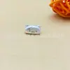 Prata Pura 999 Saco para Bolo Baguete Gato Acessórios com Contas Corda Trançada DIY Feito à Mão Contas Soltas Pulseira de Prata Esterlina Colher Garfo Joias