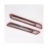 Adecuado para Toyota 22 Senna Sienna cubierta de luz antiniebla trasera marco de luz antiniebla decoración pieza decorativa de fibra de carbono galvanizada