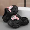 Pantuflas de Exterior para Niñas 2025 Verano Nuevas Sandalias Kuromi de Doble Uso para Niños Zuecos de Playa de Punta Cerrada Usables en Exteriores