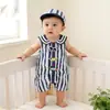 Roupas Casuais de Verão para Bebê Roupa de Verão para Bebê Body Lua Cheia 100 Dias Macacão Curto Fino Sem Mangas Macacão de Engatinhar Para Sair