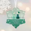 Decoración de Amistad para Nuevo Producto Transfronterizo Decoración Estéreo de Amistad Colgante de Árbol de Navidad de Vidrio Marino Navidad