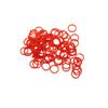 Anillo de silicona impermeable de color de fábrica, productos de silicona de grado alimenticio, anillo de sellado resistente a altas temperaturas, anillo de goma de junta tórica